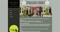 Desktop Screenshot of friarsrest.co.uk